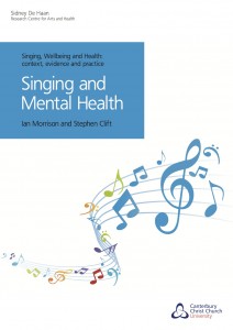Singing and Mental Health Front Cover