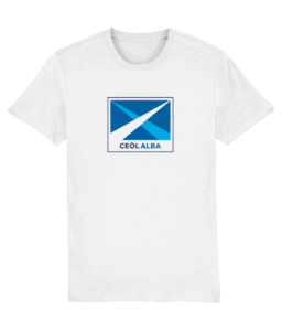 White Ceòl Alba (Scottish Music) T-shirt