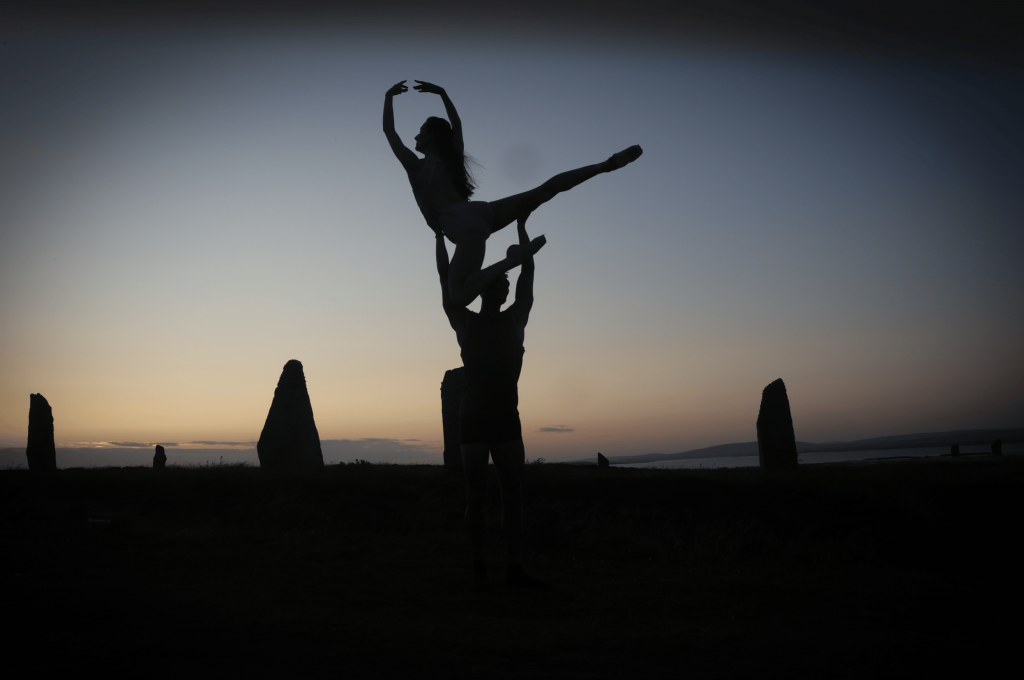 dancers in Orkney