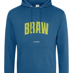 BRAW Hoodie (green text)