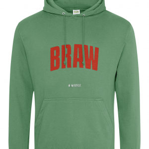 BRAW Hoodie (red writing)
